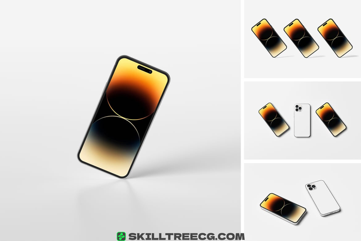 iPhone 14 Pro Max Mockup（248603）-技能树